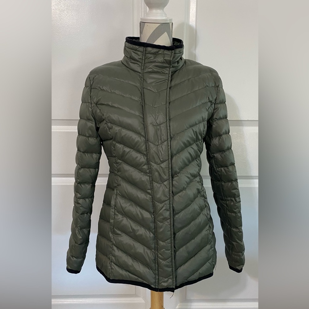 Bonobo Jeans Large Green Puffer Jacket